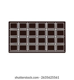 Minimal chocolate illustrations great for children's projects, menu visuals, or treat ads