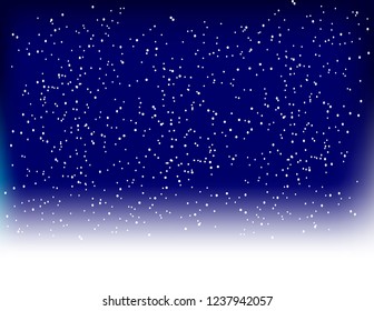 Minimal Christmas background. Christmas snow wallpaper.