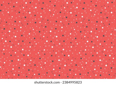 ilustración vectorial de fondo navideña mínima