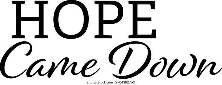 Minimal Christmas Typography Quote Background