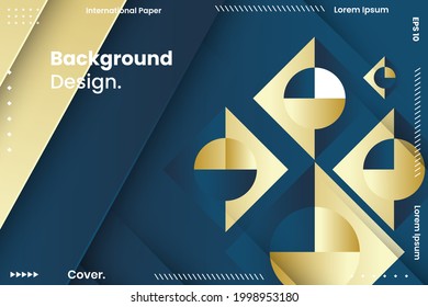 Minimal circle abstract background design, multicolored template for copybook brochures and school books. Notebook paper. Brochure, book, magazine template.