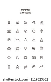 minimal city icons
