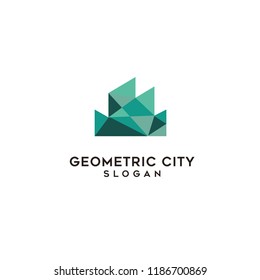 minimal city logo icon designs vector