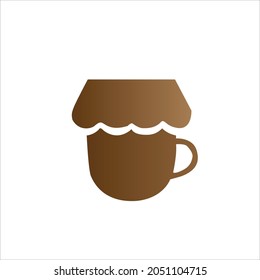 minimal clean coffee vector art