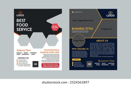 Minimal and clean Flyer Design Template |