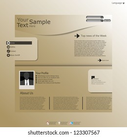Minimal Clear Futuristic Elegant Website Template