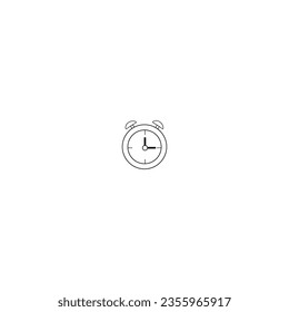 minimal clock icon design 2023