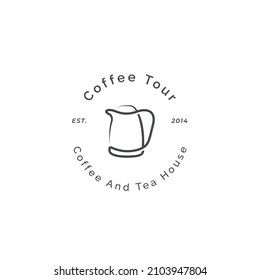 Diseño del logotipo Minimal Coffee Shop 