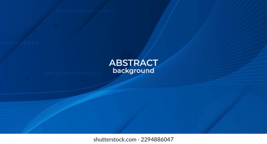 Minimal colorful abstract geometric background with blue wave design vector for banner cover book flayer and other element graphic design.Eps10 vector