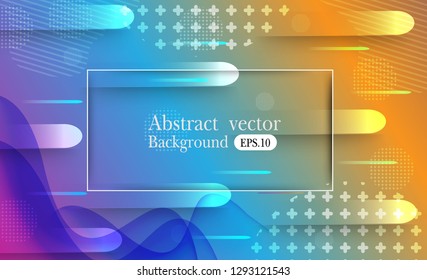 Minimal Colorful geometric background. Eps10 vector.

