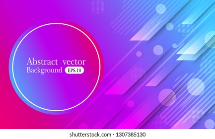 Minimal Colorful geometric background. Eps10 vector.

