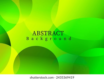 Minimal and  Colorful geometric green background .Cool Abstract creative background. Eps10 vector