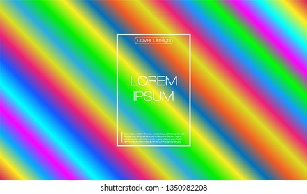 Minimal colorful gradient background for web design, flyers, templates, cover and other ideas. Eps 10