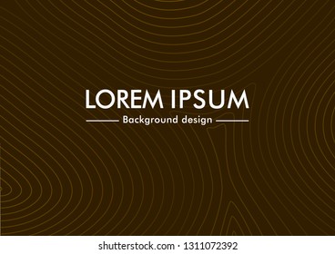 Minimal Colorful halftone design. Colorful  waves. Future geometric texture. Yellow background