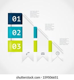 Minimal colorful infographics elements. Vector elements. Parts of infographic.