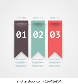 Minimal colorful infographics elements. Vector elements. Parts of infographic.
