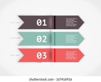 Minimal colorful infographics elements. Vector elements. Parts of infographic.