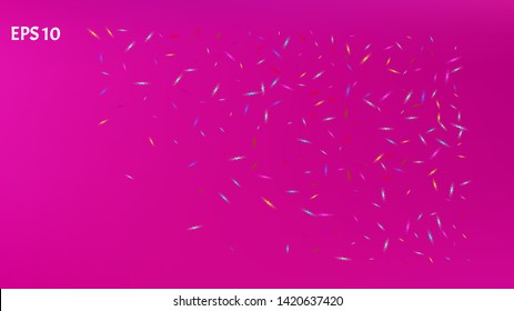Minimal colorific illustration design. Cool space fantasy. Background texture, unused. Magneta colored. Space background pattern. Colorful new space pattern.