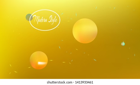 Minimal colorific illustration texture. Pure space fantasy. Background texture, blend. Gold colored. A lot of stars art background picture. Colorful new space art.