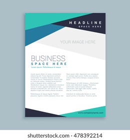 minimal company brand brochure template