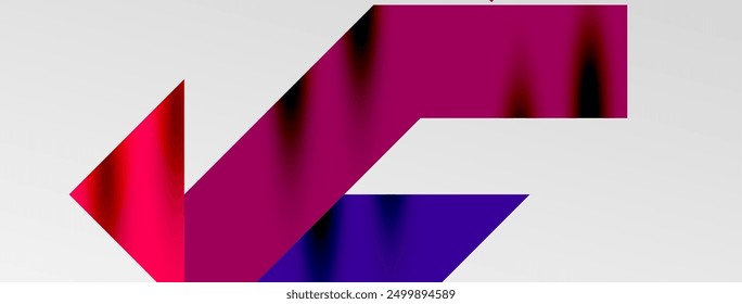 Minimal composition abstract lines and triangles background. Vector Illustration For Wallpaper, Banner, Background, Card, Book Illustration, landing page
