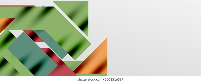 Minimal composition abstract lines and triangles background. Vector Illustration For Wallpaper, Banner, Background, Card, Book Illustration, landing page