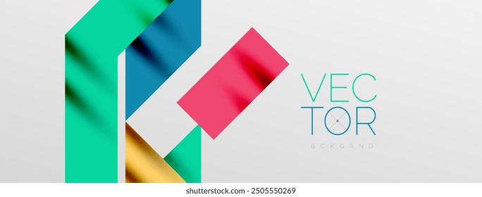 Minimal composition abstract lines and triangles background. Vector Illustration For Wallpaper, Banner, Background, Card, Book Illustration, landing page