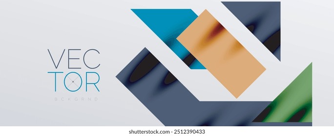 Minimal composition abstract lines and triangles background. Vector Illustration For Wallpaper, Banner, Background, Card, Book Illustration, landing page