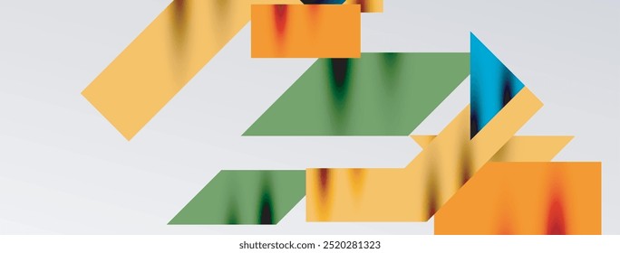 Minimal composition abstract lines and triangles background. Vector Illustration For Wallpaper, Banner, Background, Card, Book Illustration, landing page