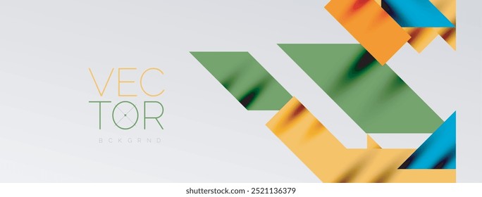 Minimal composition abstract lines and triangles background. Vector Illustration For Wallpaper, Banner, Background, Card, Book Illustration, landing page