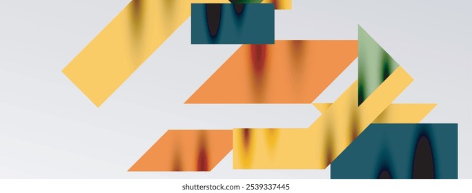 Minimal composition abstract lines and triangles background. Vector Illustration For Wallpaper, Banner, Background, Card, Book Illustration, landing page