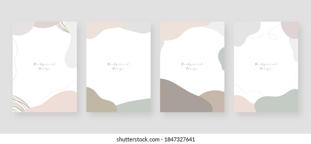 Minimal concept background. Abstract backgrounds with copy space for text. Vector illustration.