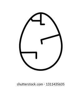 Minimal concept happy easter egg for holiday design, greeting card, book for kids, web, poster, banner, flyer