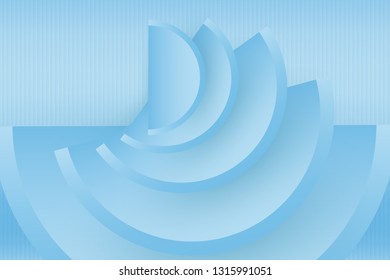 Minimal concept idea. Abstract object