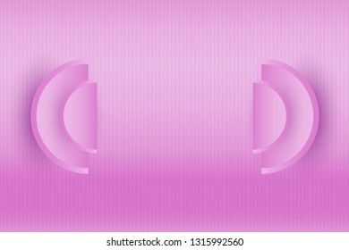 Minimal concept idea. Abstract object.