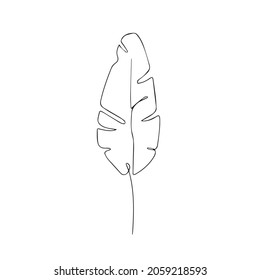 MÍNIMO Arte De Dibujo De Líneas Continuas.