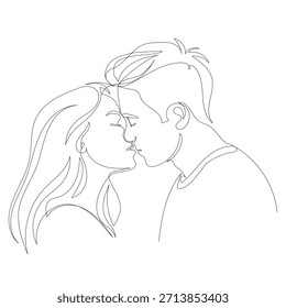 Minimal Continuous Line Drawing of Hands Making a Heart for Unity and Love