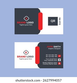 Minimal Corporate Business Card Design