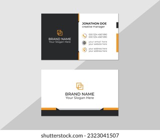 Minimal corporate business card. simple and clean business card.
Vector modern creative and clean business card Template with abstract background.
Vector Business cards and name card. vector design.