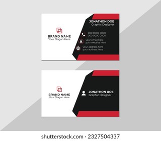 Minimal corporate business card. simple and clean business card.
Vector modern creative and clean business card Template with abstract background.
Business cards and name card. vector design.