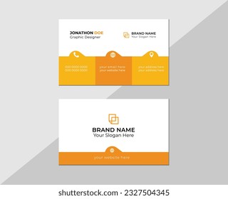 Tarjeta de negocios mínima para empresas. tarjeta de visita simple y limpia.
Plantilla de tarjeta profesional moderna, creativa y limpia con fondo abstracto.
Tarjetas de visita y tarjeta de nombre. diseño vectorial.