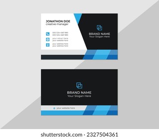 Minimal corporate business card. simple and clean business card.
Vector modern creative and clean business card Template with abstract background.
Business cards and name card. vector design.