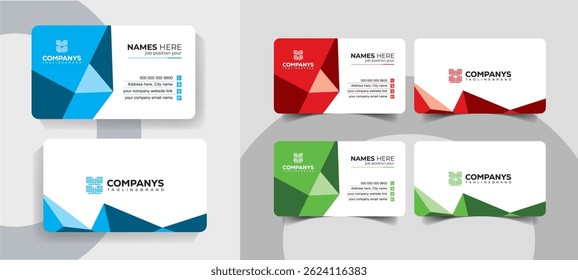  Minimal Corporate Identity Business Card Template 
