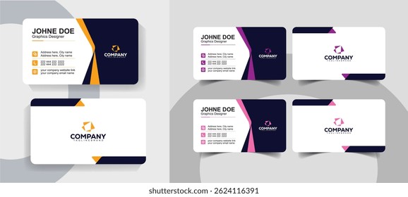  Minimal Corporate Identity Business Card Template 
