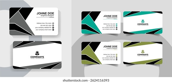  Minimal Corporate Identity Business Card Template 