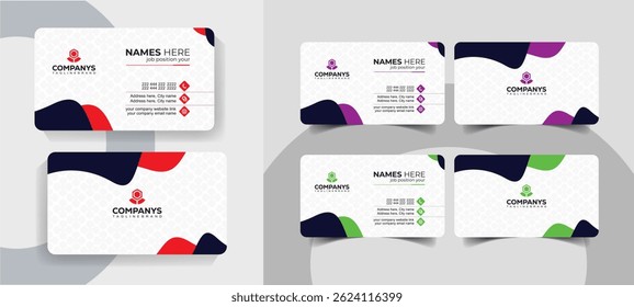  Minimal Corporate Identity Business Card Template 