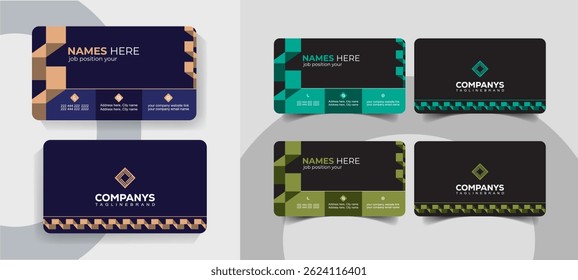  Minimal Corporate Identity Business Card Template 