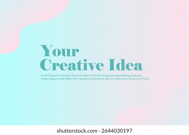 Minimal Cotton Candy Shape Grid