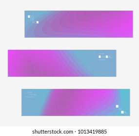 Minimal cover banner template. Geometric halftone colorful gradient texture. Futuristic abstract modern pattern with fluid colors creating digital art. Fluid gradient shape with transparent blend.