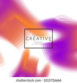 Minimal cover banner template. Geometric halftone colorful gradient texture. Futuristic abstract modern pattern with fluid colors creating digital art. Fluid gradient shape with transparent blend.